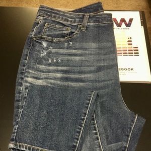 time and tru women's core high rise skinny jean